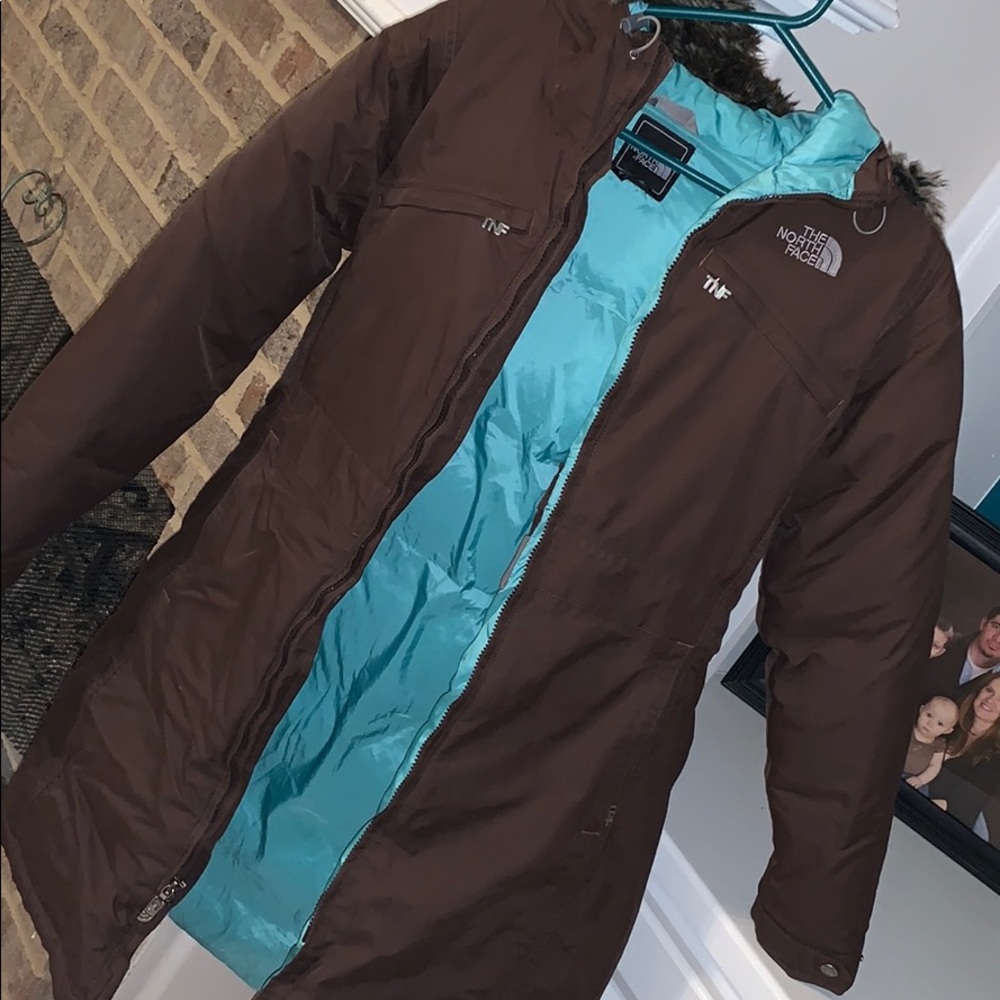 TNF Chocolate hyvent parka